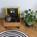 Stojak na winyle G18